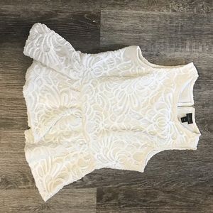 Lace Peplum